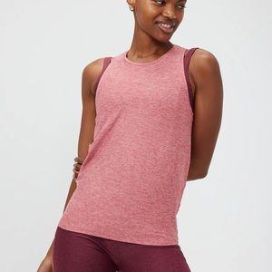 Outdoor Voices Cloudknit Sleeveless Tank Top W sz XL pink